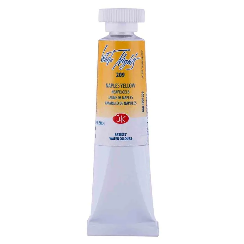 Aquarela White Nights Tubo 209 Naples Yellow 10ml