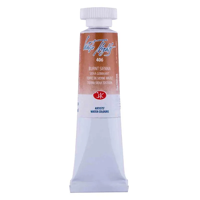 Aquarela White Nights Tubo 406 Burnt Sienna 10ml