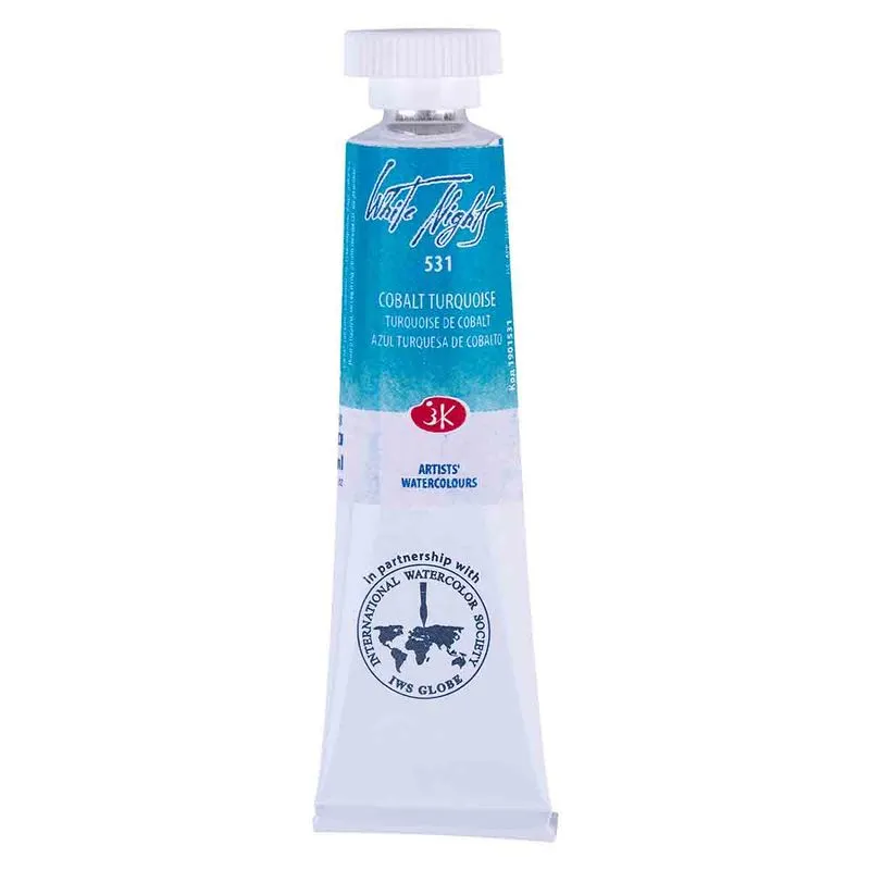 Aquarela White Nights Tubo 531 Cobalt Turquoise 10ml