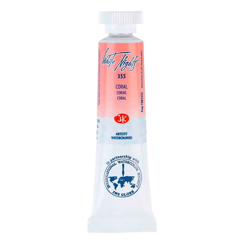Aquarela White Nights Tubo 355 Coral 10ml