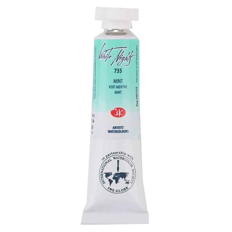 Aquarela White Nights Tubo 735 Mint 10ml