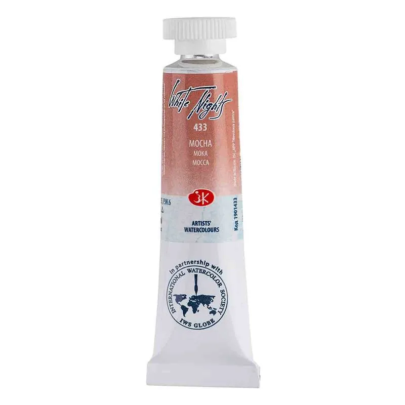 Aquarela White Nights Tubo 433 Mocha 10ml