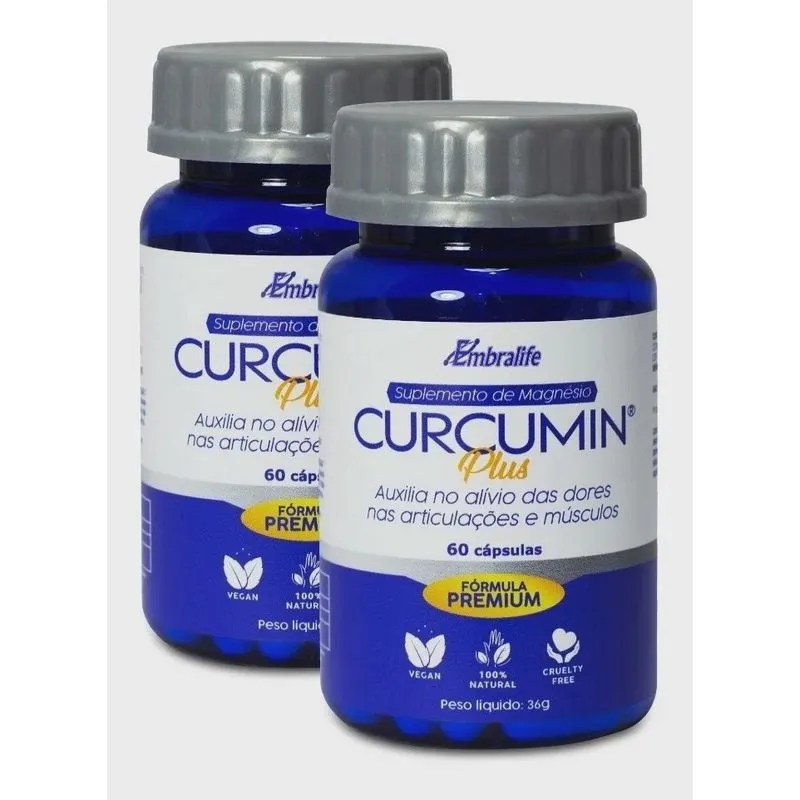 2 Gold Magnesio Curcumin Plus Original Pronta Entrega