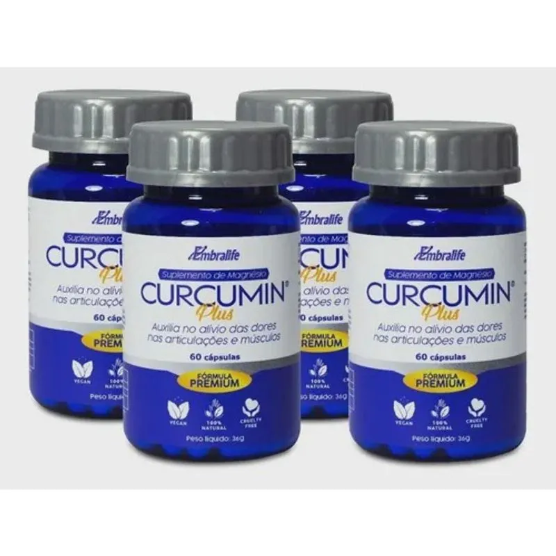 4 Gold Magnesio Curcumin Plus Original Premium