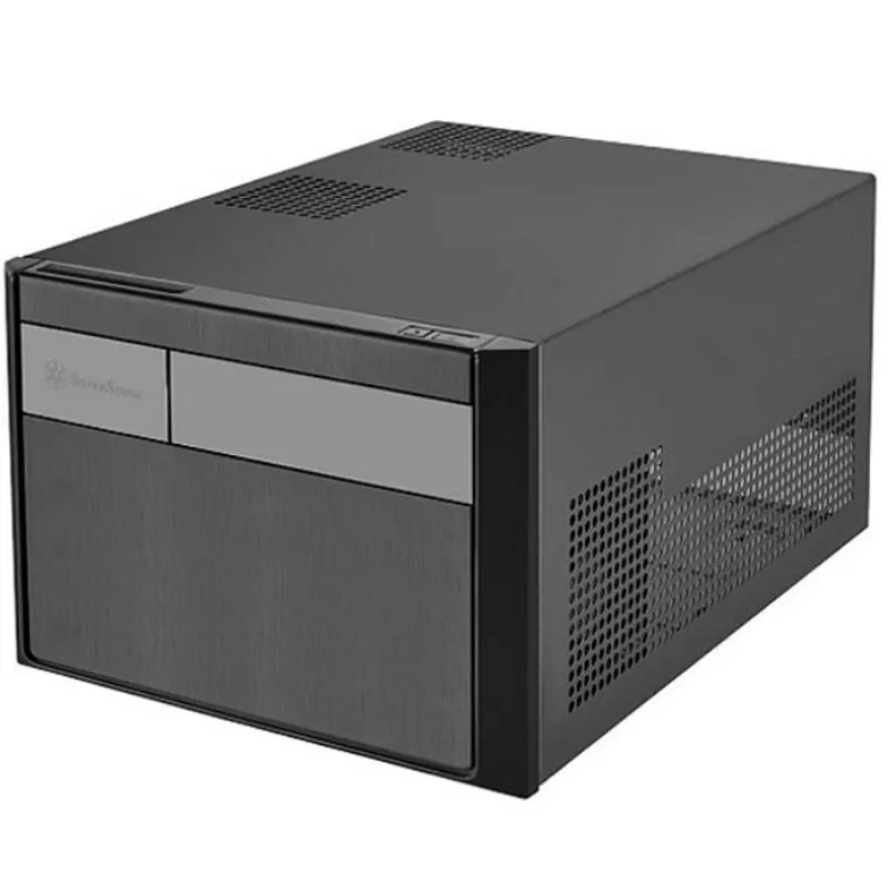 Gabinete Mini ITX (HTPC) - Silverstone Sugo Series SG11 - SST-SG11B (Preto)