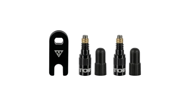 Topeak TurboFlow Valve Adapter SCHWARZ