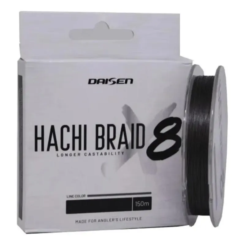 Daisen Linha Mult Hachi 8x Cinza 0,23mm 150m 1un