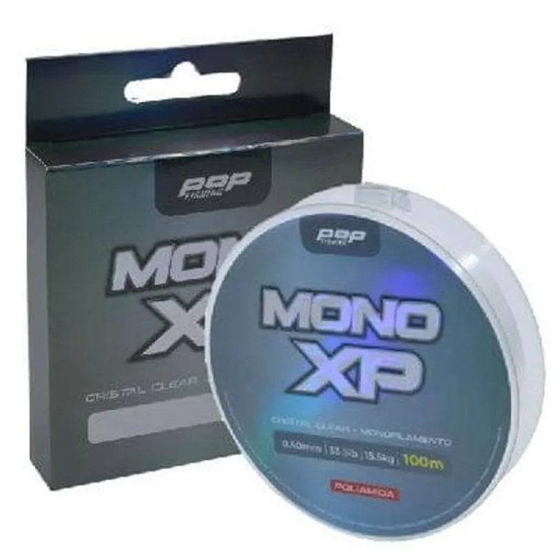 Linha Pesca Monofilamento Mono Xp 0.37mm Suporta 13kg 100mt
