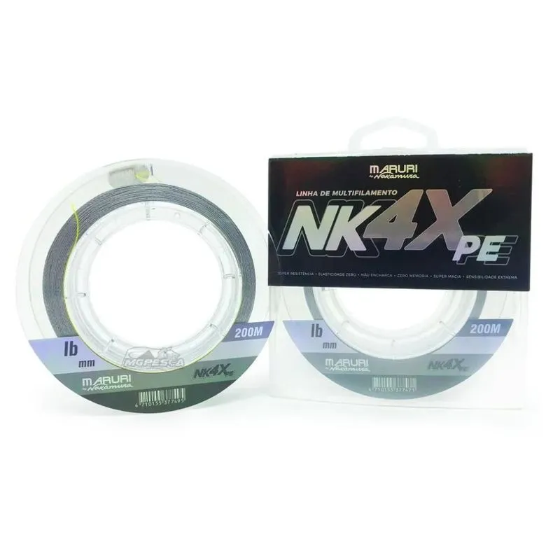 Maruri Linha Mult Nk 4x Cinza 0,16mm 200m