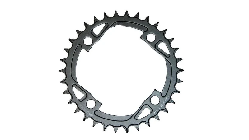 Kettenblatt E-Bike Stahl 4-Arm SCHWARZ / 34T/104MM|34 ZÄHNE