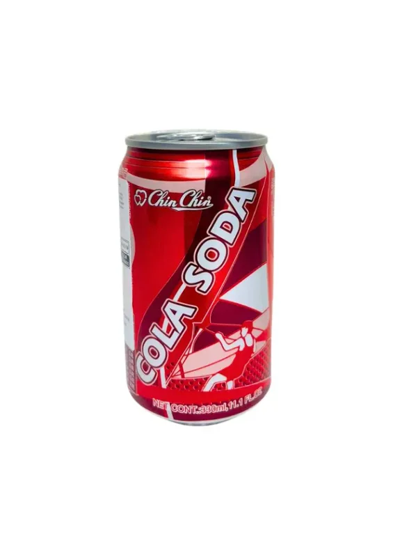 Bebida Gaseificada de Cola Soda 330ml Chin Chin Taiwan