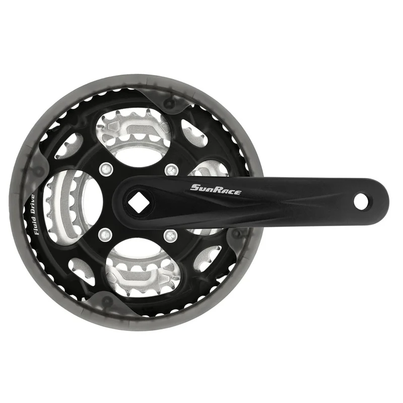 FCM300 Triple Crank Black / 170mm