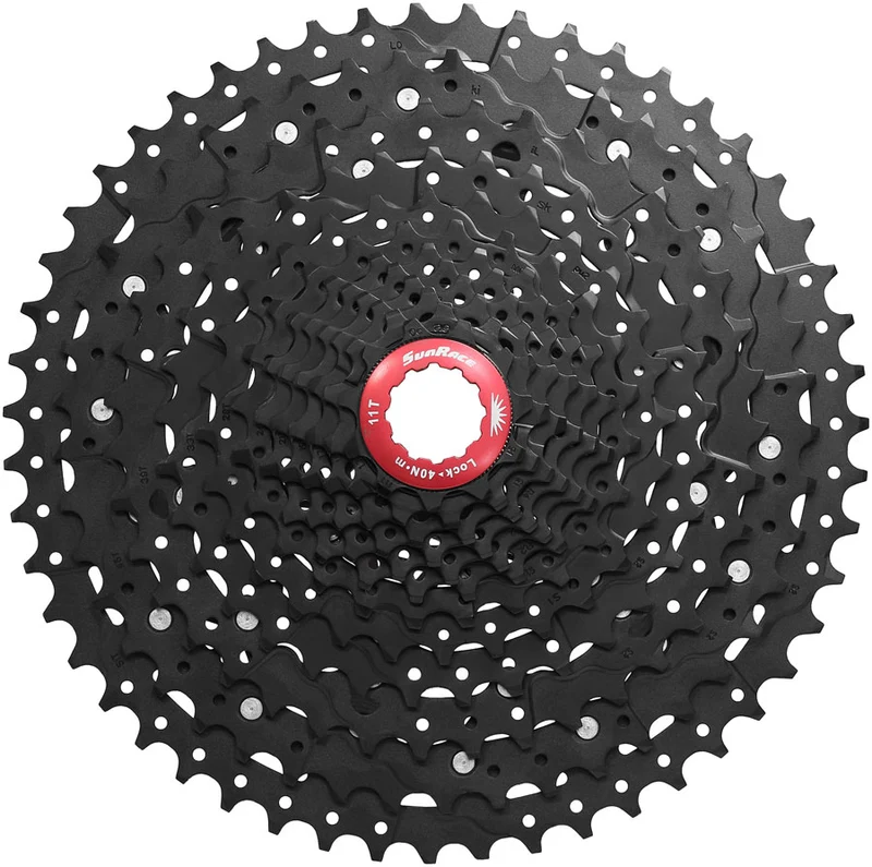 SunRace MZ 12-Speed Cassette CSMZ903 - 12-Speed 11-51t Black Chrome