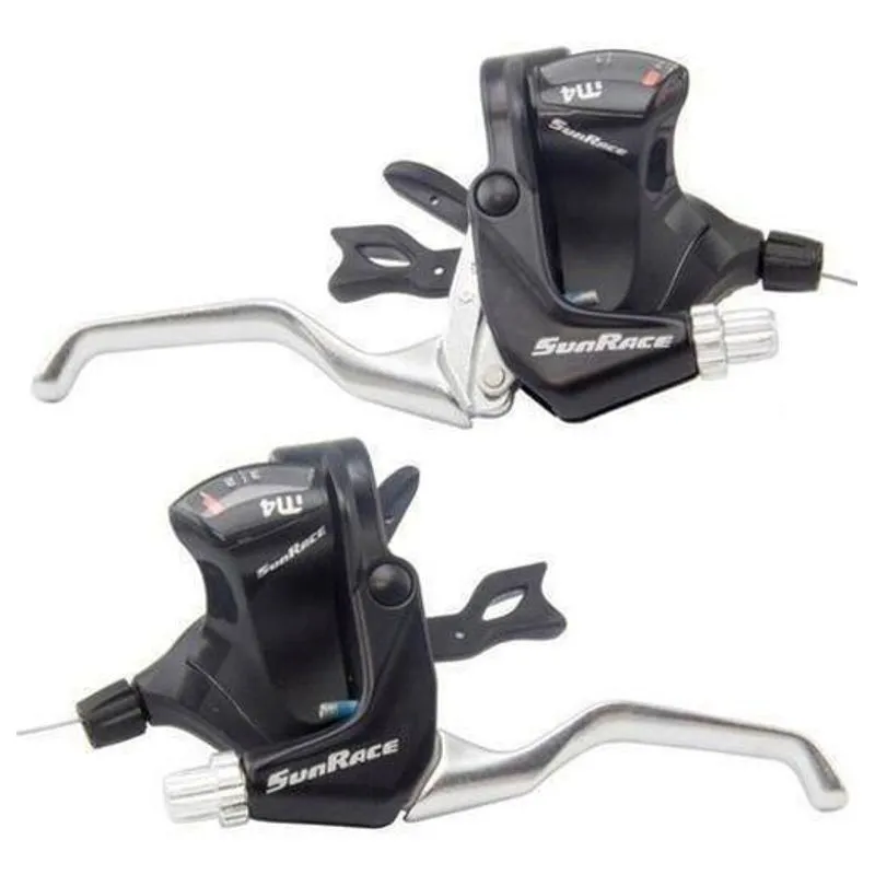 Alavanca C/manete Sunrace 3x7v. M406 C/cabos