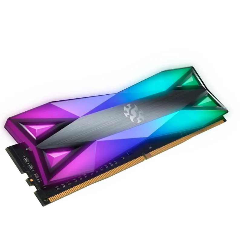 Memória Gamer 16GB xpg Spectrix D60G rgb DDR4 3200 Mhz - AX4U320016G16A-ST60