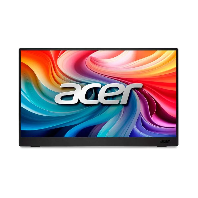 Monitor portátil Acer PM161Q de 15.6" FHD, negro
