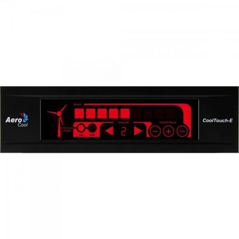 Painel Digital COOLTOUCH-E EN51547 Preto AEROCOOL