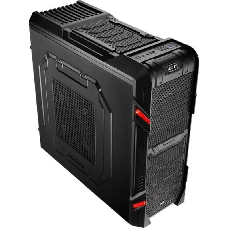 Gabinete ATX - AeroCool GT-R Black Edition - Preto
