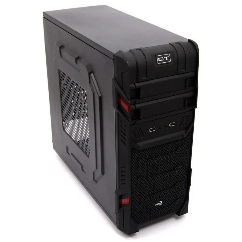 Gabinete ATX - AeroCool GT Black Edition - Preto