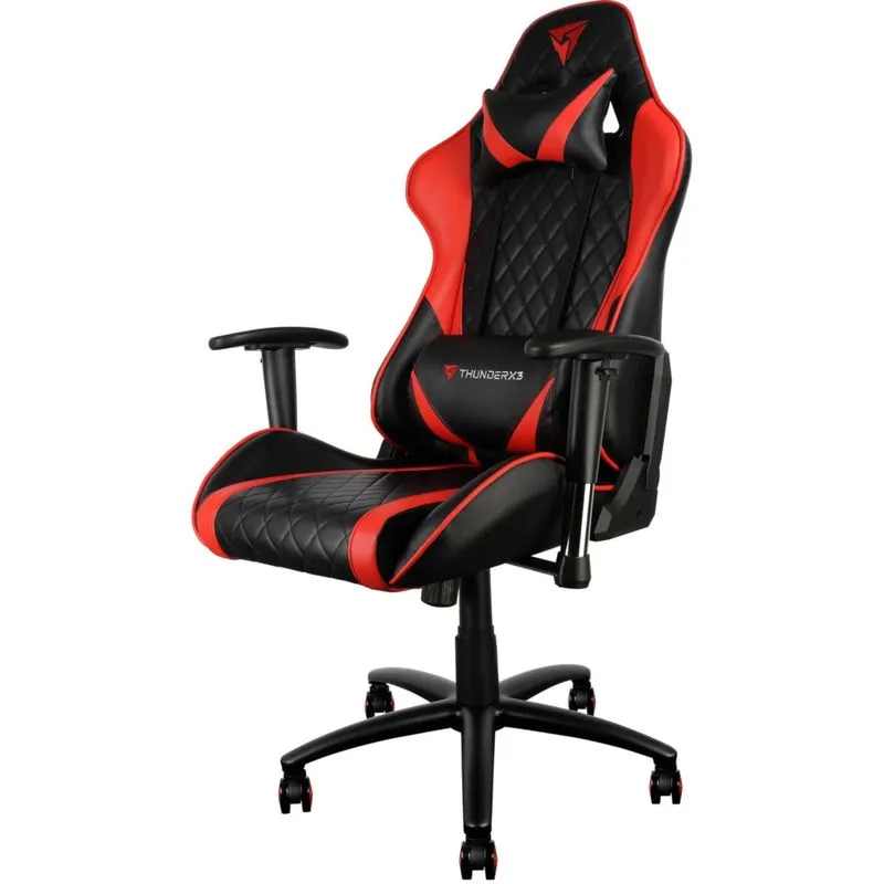 Cadeira Gamer - TGC15 Preta c/ Vermelho THUNDERX3
