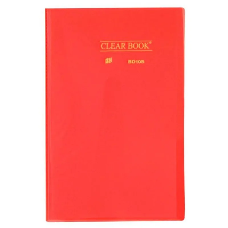 Pasta Catálogo A4 Cores Cristal Com 10 Folhas Yes Clearbook