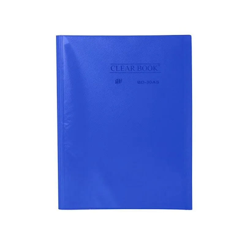 Pasta Catálogo A4 Yes 30 Envelopes Bd30As Clear Azul