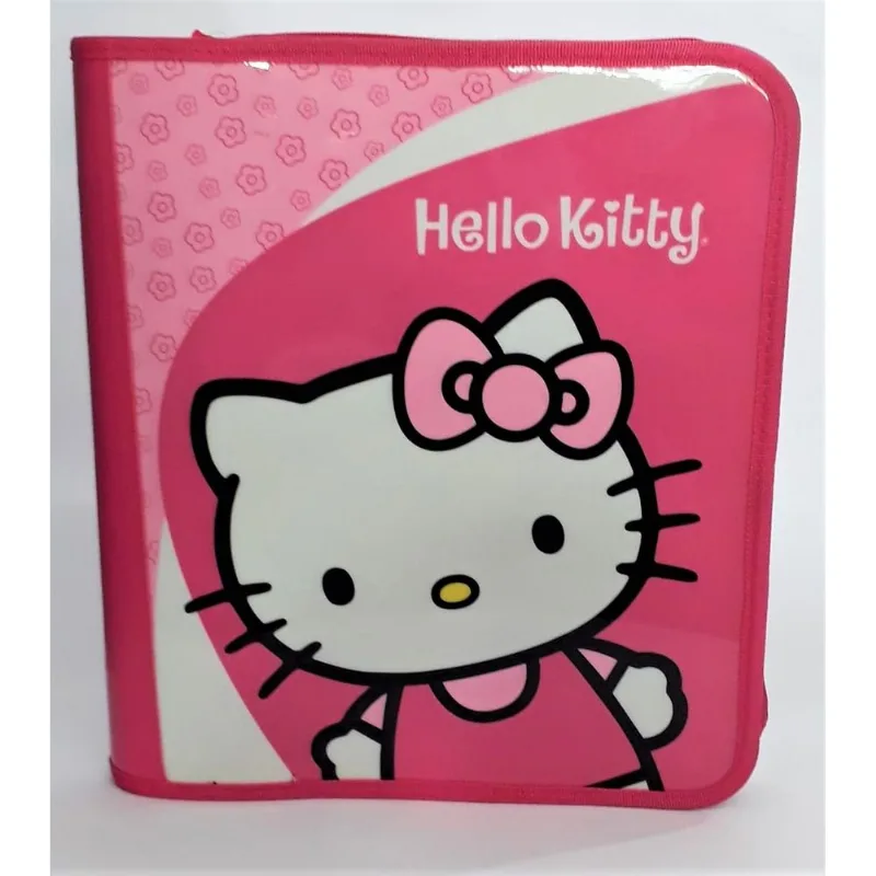 Yes Fichário Hello Kitty Basic A4 Com Ziper Of Sem Alça