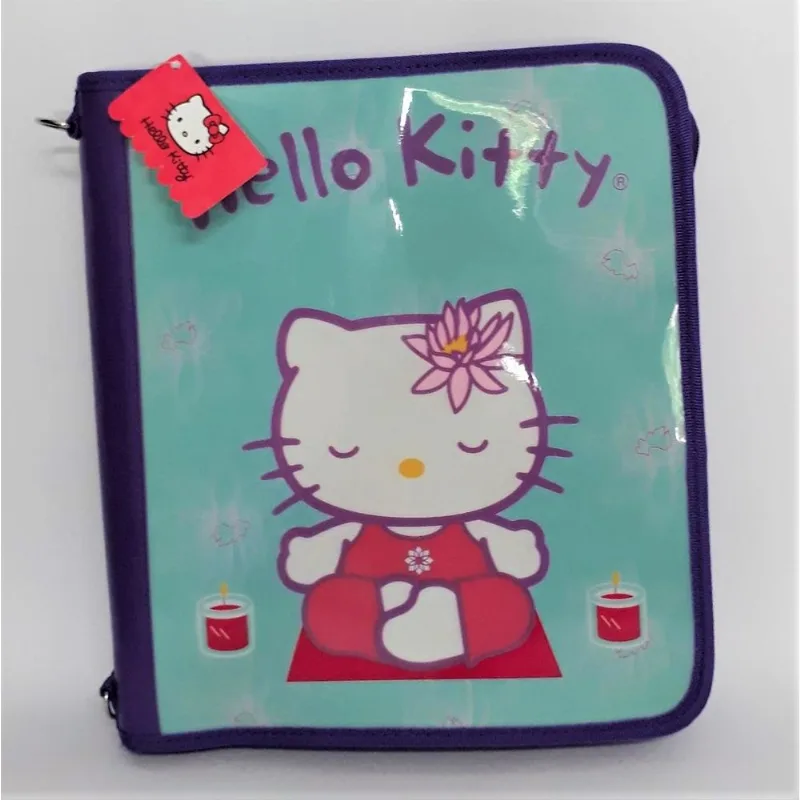 Yes Fichário Hello Kitty Yoga Com Alça E Ziper Of