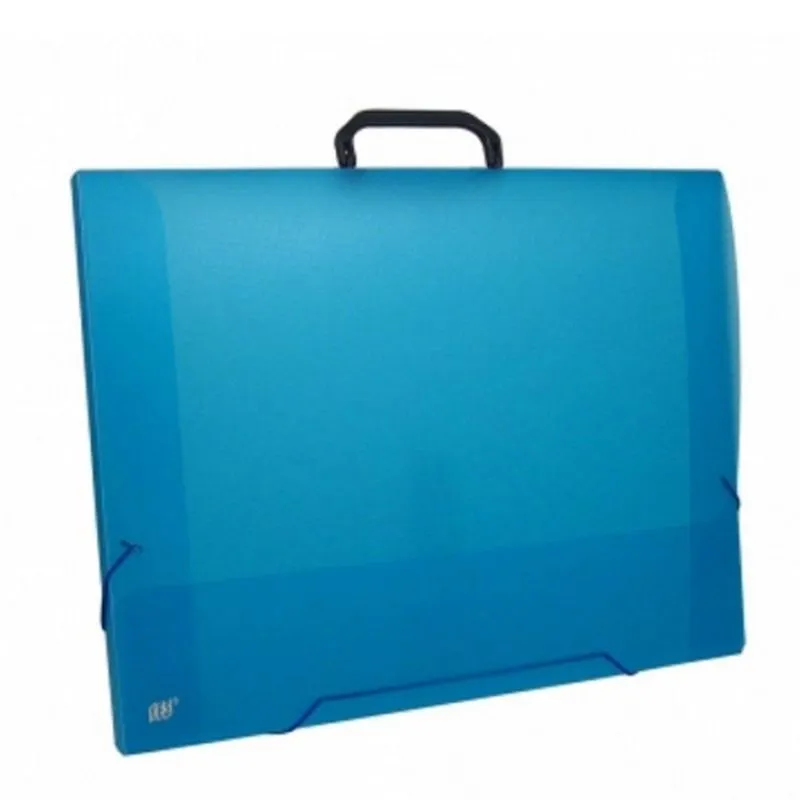 Maleta Escolar A3 Azul -jb037b