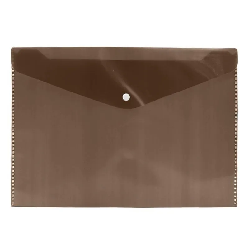 Pasta Envelope A3 Yes Horizontal Com Botão Db80a3 Fumê