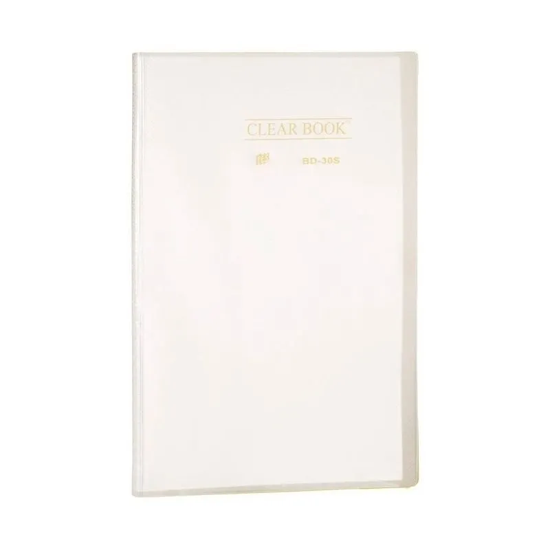 Pasta Catálogo Ofício Yes 30 Envelopes Bd30S Clear Cristal