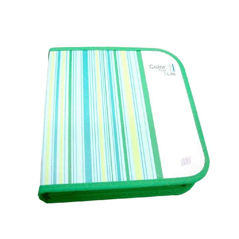MINI FICHARIO PLASTICO CYL VERDE