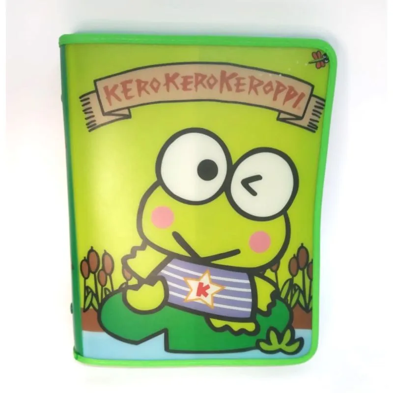 Yes Pasta Keroppi Verde Colegial Com Ziper