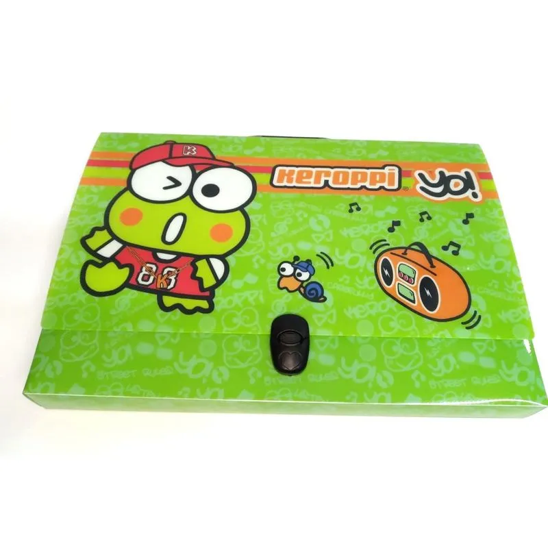 Yes Maleta Escolar Keroppi Dj Com Fecho E Alça