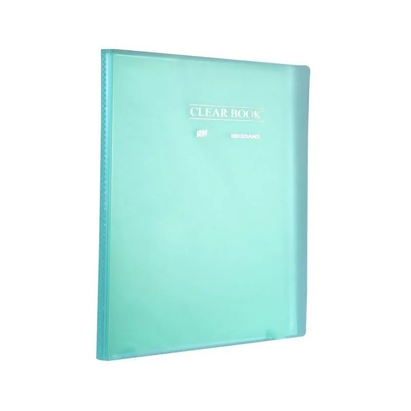 Pasta Catálogo A4 Yes 30 Envelopes Bd30ans Clear Azul