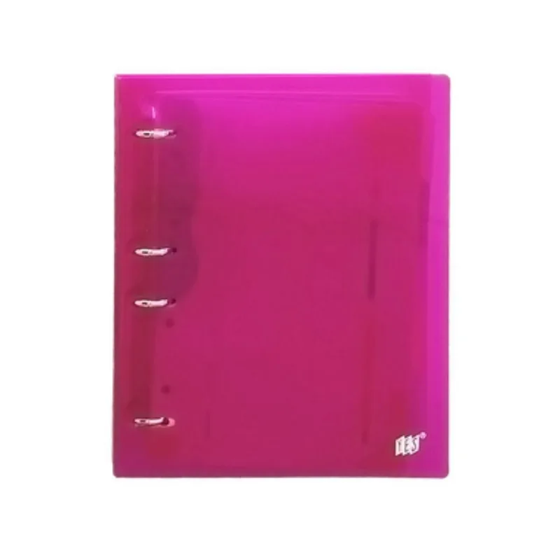 Caderno Argolado Fichário Rosa Cristal Yes B5 Universitário
