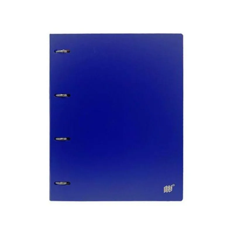 Caderno Argolado Fichário Escolar Azul Escuro A4 Yes Colégio