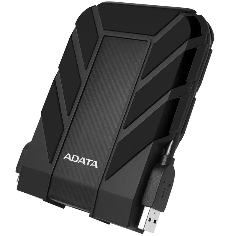 HD Externo Portátil 1TB USB 3.2 ADATA HD710 - AHD710P-1TU31-CBK (Anti-queda, a prova dagua)