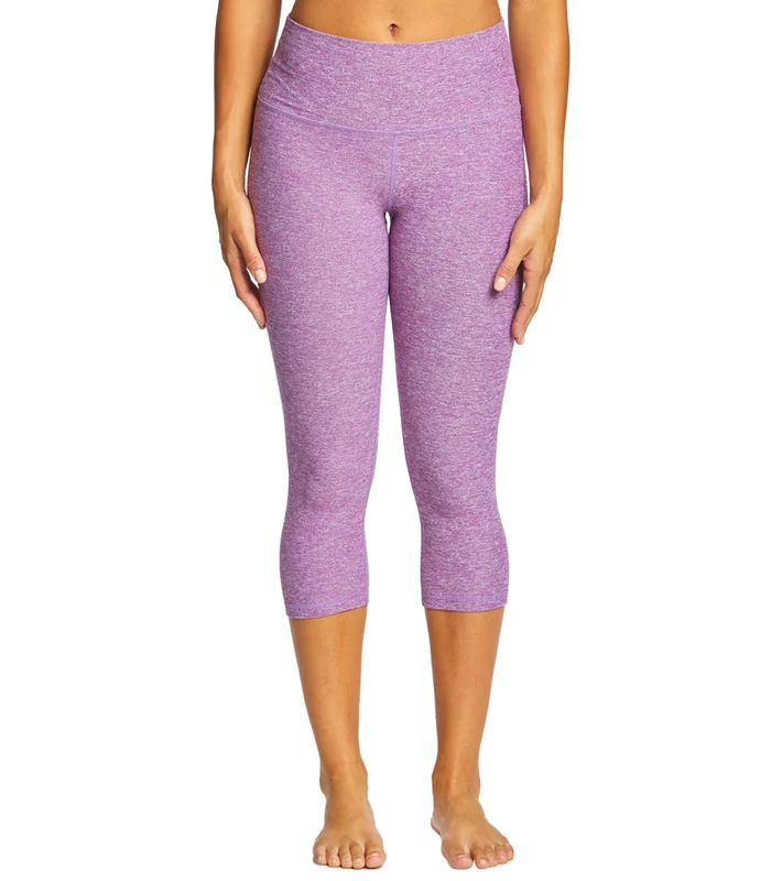 Glyder High Power Crop Sparkling Grape Heather / L