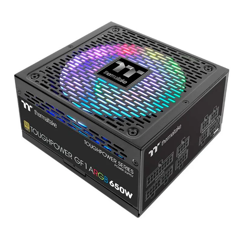 Fonte 650W tt Toughpower GF1 argb Fully PS-TPD-0650F3FAGB-1