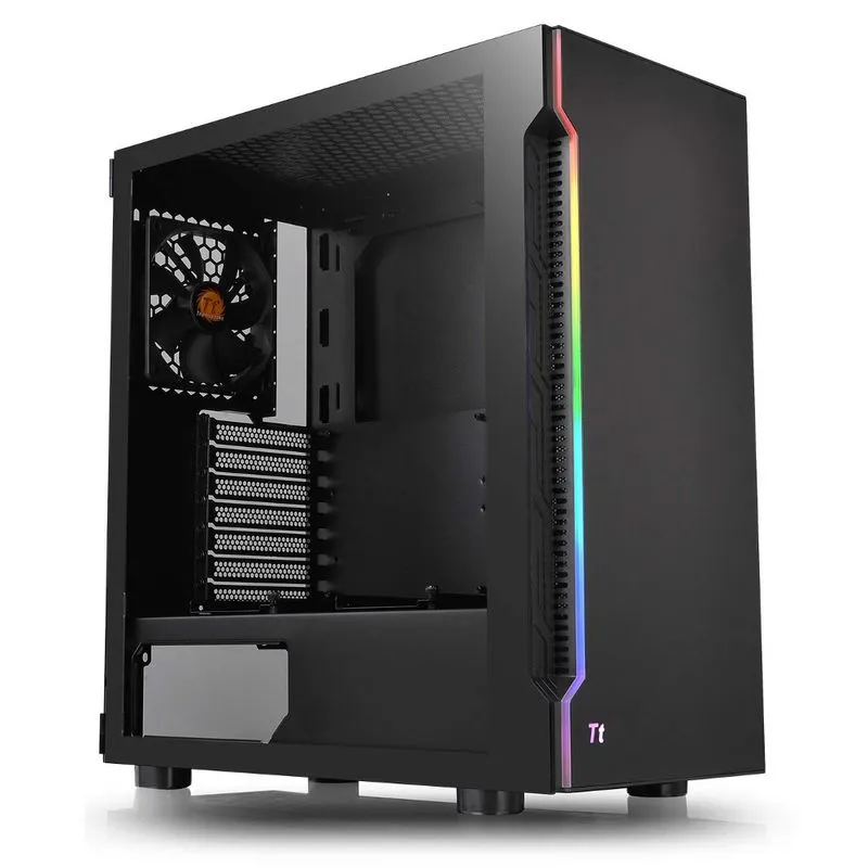Gabinete ATX Thermaltake H200 TG RGB CA-1M3-00M1WN-00