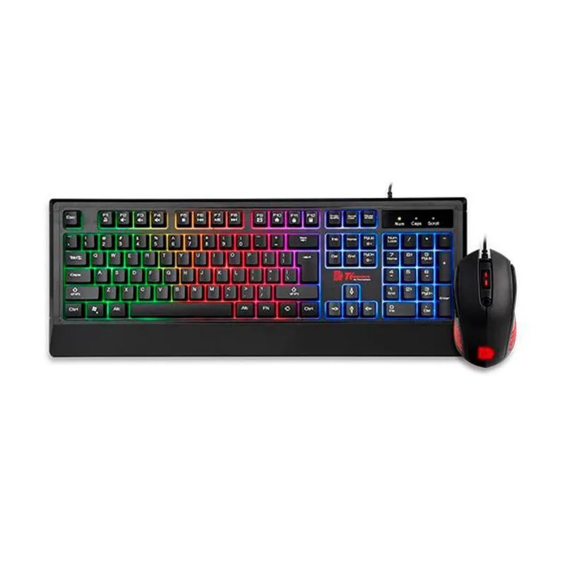 Teclado e mouse Tt Challenger Combo Cm-chc-wlxxpl-pb*
