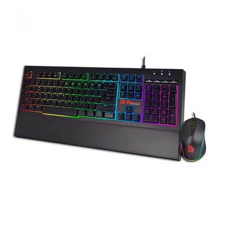 Kit Teclado Mouse Thermaltake Gamer Challenger Elite Rgb