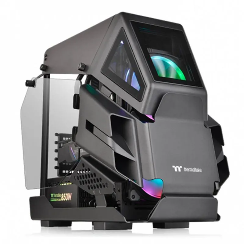 Gabinete Tt Ah T200 Black 2*glass Temp. Ca-1r4-00s1wn-00 #