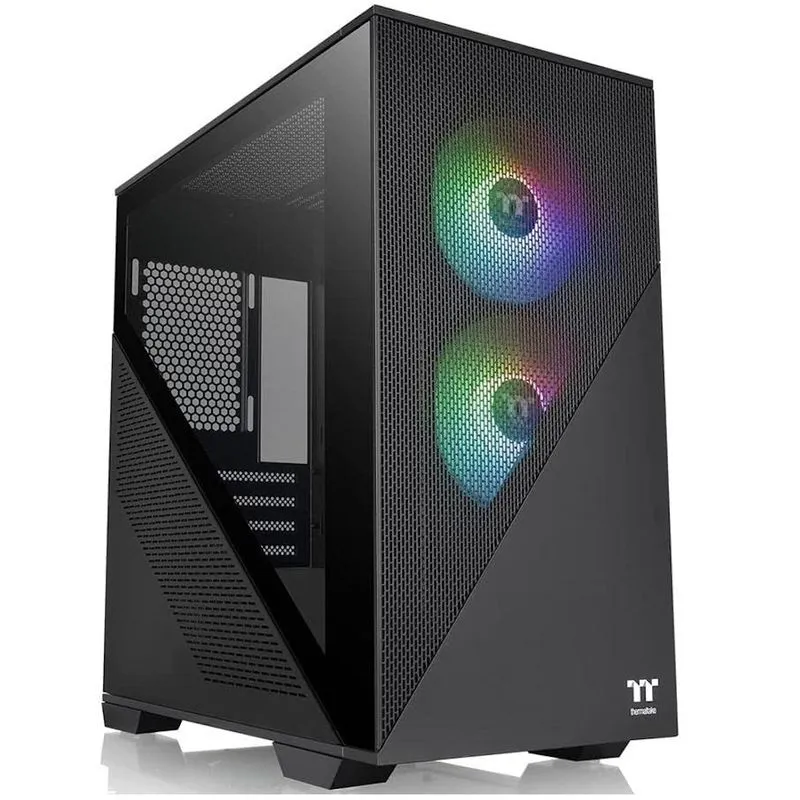 Gabinete Micro ATX - Thermaltake Divider 170 TG ARGB Micro - CA-1S4-00S1WN-00