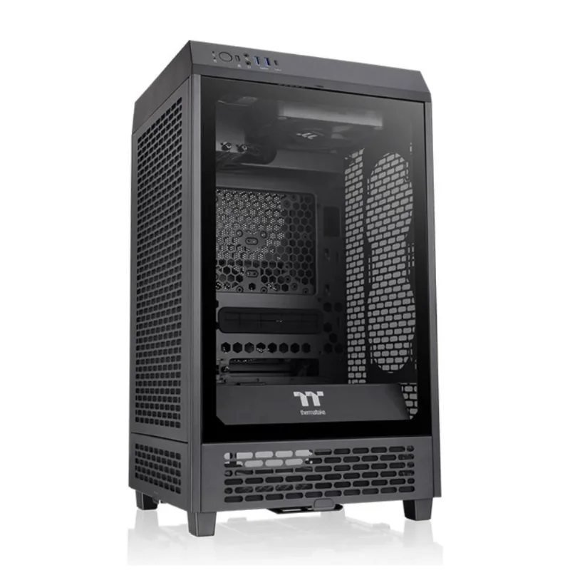 Gabinete Thermaltake The Tower 200 Black Edition - 2 x Fan 140mm - Mini itx Tower - CA-1X9-00S1WN-00