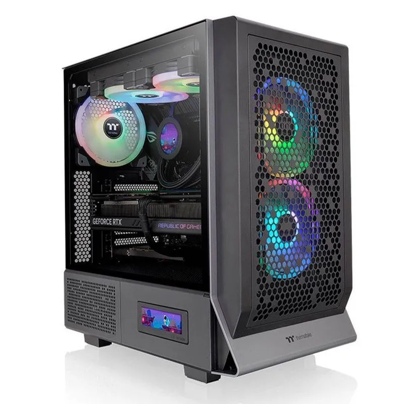 Gabinete Tt Ceres 300 Tg Argb Black Win 3 Fans Ca-1y2-00m1wn-00