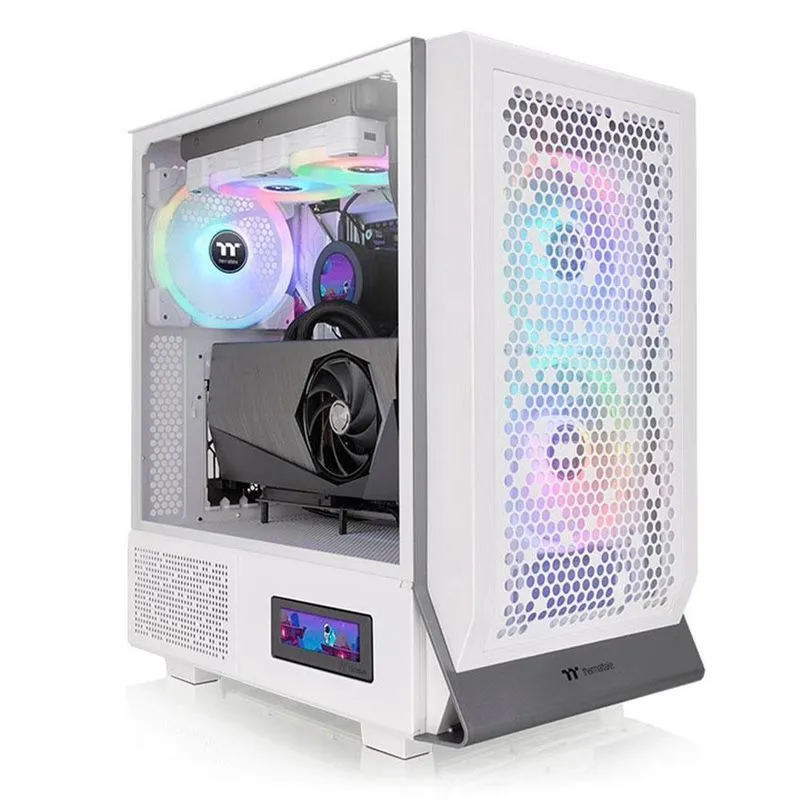 Gabinete Tt Ceres 300 Tg Argb Snowwin 3 Fans Ca-1y2-00m6wn-00