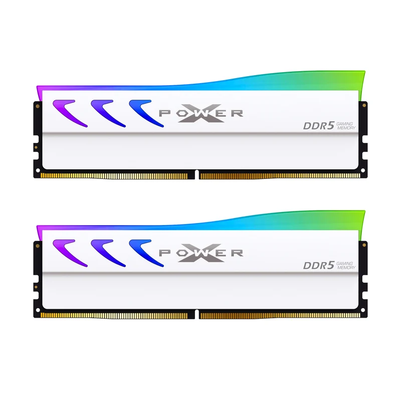 Silicon Power XPOWER STORM 32GB (2x16GB) CL36 RGB DDR5 6000MHz Gaming Memory (White) Umart Online