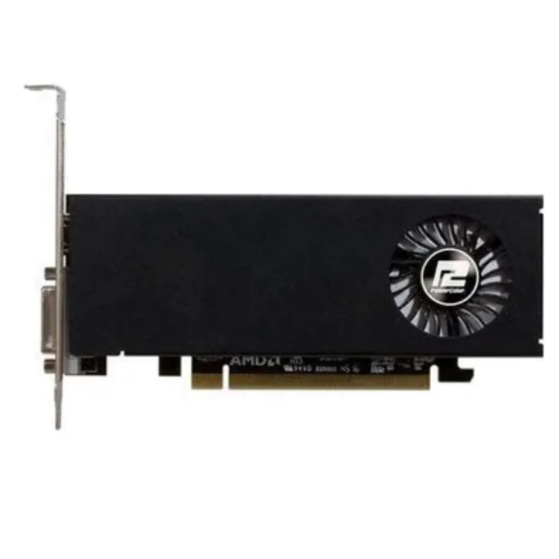 Placa de Vídeo RX550 Power Color amd Radeon 2GB DDR5 64 Bits - AXRX5502GBD5-HLEV2